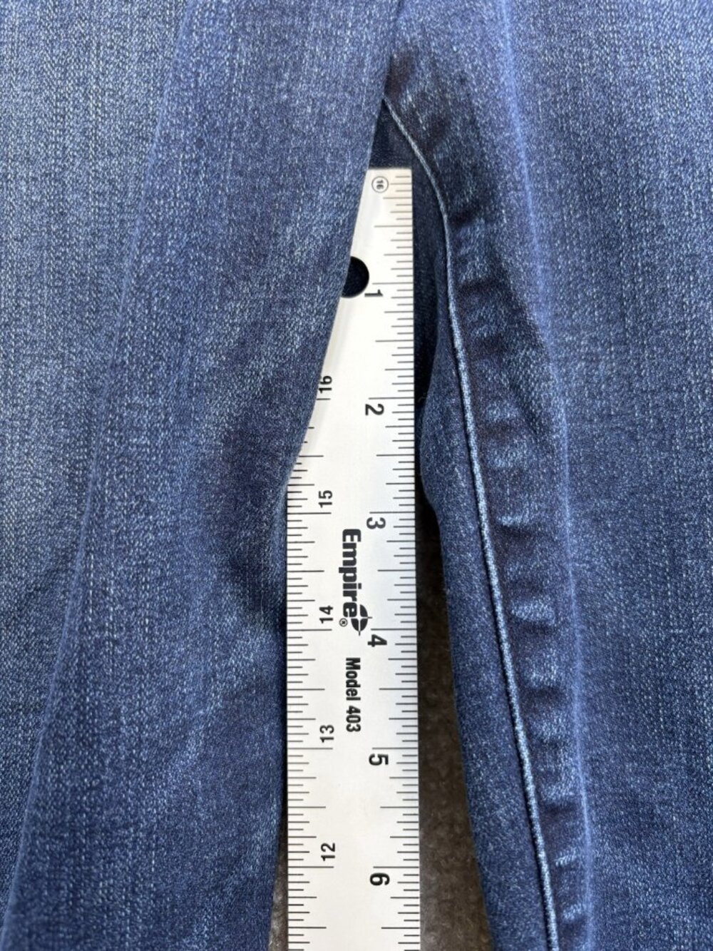 Democracy “Ab” Technology Women’s Jeans Blue Size 10 51% Cotton Gently Used - Picture 6 of 12